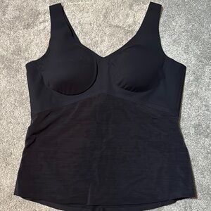 HoneyLove  Black LiftWear Tank Size 2X